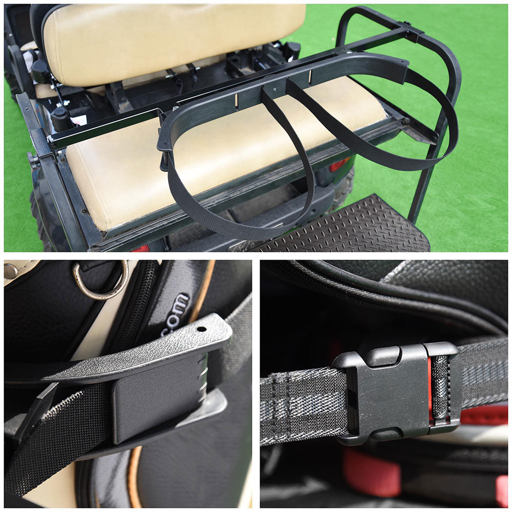 Yescom Universal Golf Bag Attachment Bracket Golf Cart Rear Seat Image