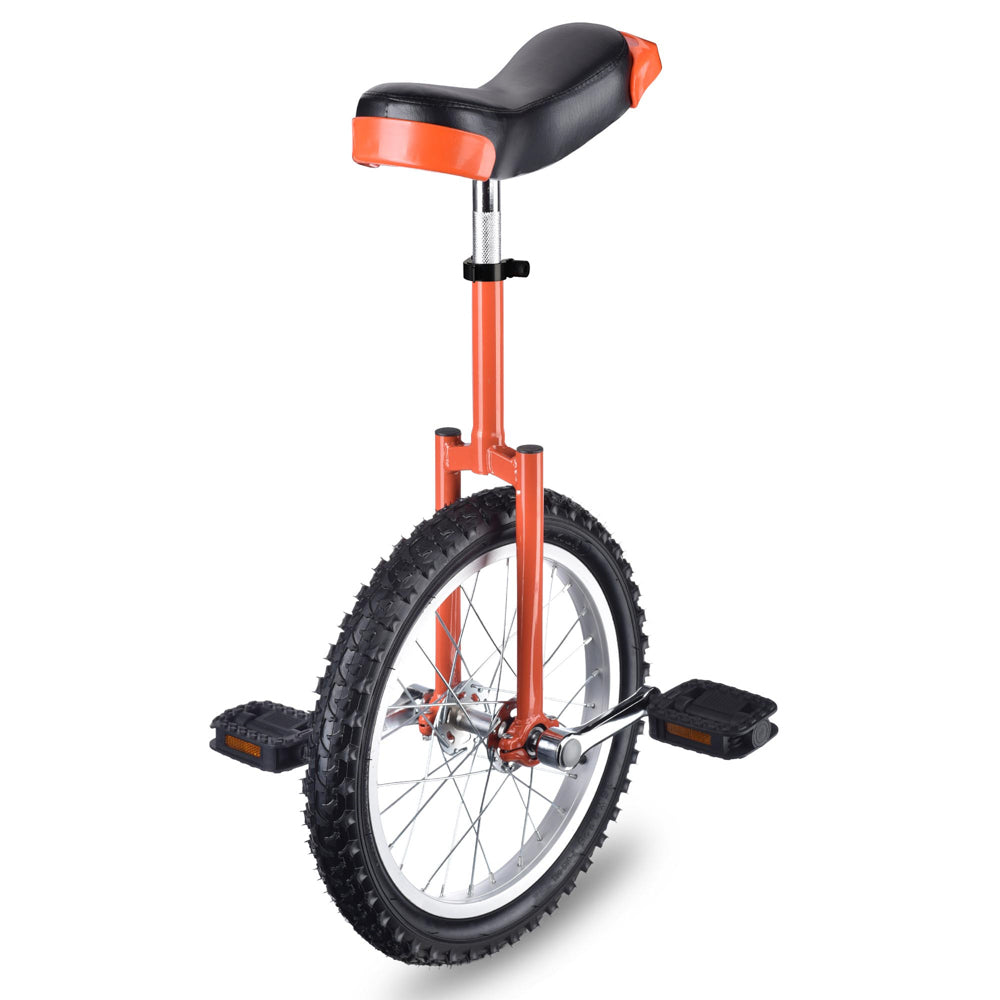 Yescom 16 inch Unicycle Wheel Frame Color Optional, Orange Image