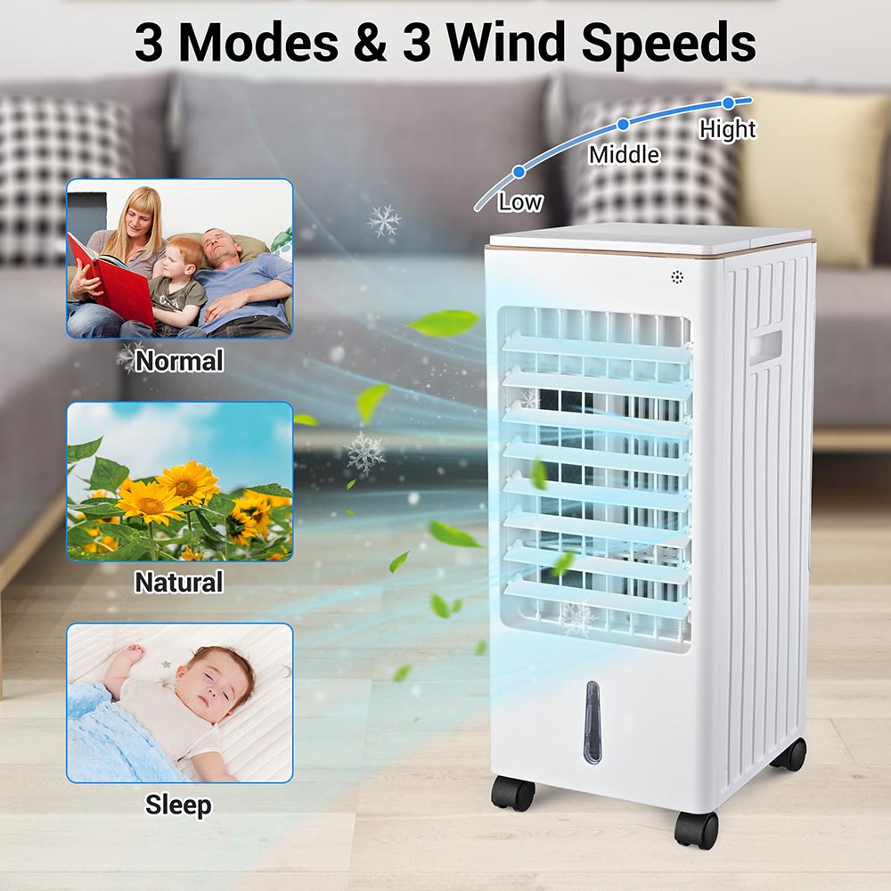 Yescom 3-in-1 3L Air Cooler Portable 65W with Remote Image