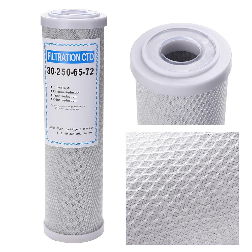 Vervangingfilter Osmose Systeem Columbia Combi Inline Filter - 5 Micron/GAC, Vervangingsfilter Voor Waterzuiveringssystemen Actieve Kool
