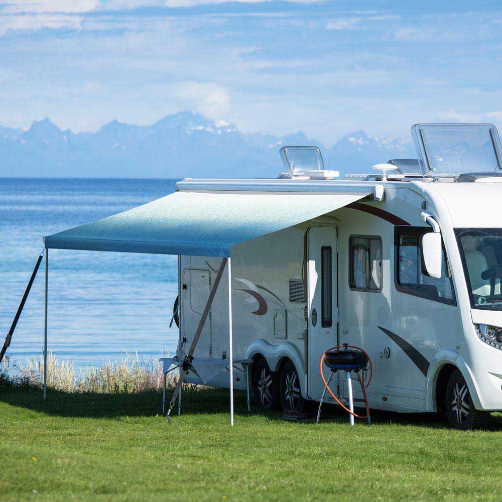tarp für camper Yescom 14ft RV Awning Replacement Waterproof Fabric Tarp (13'x8')