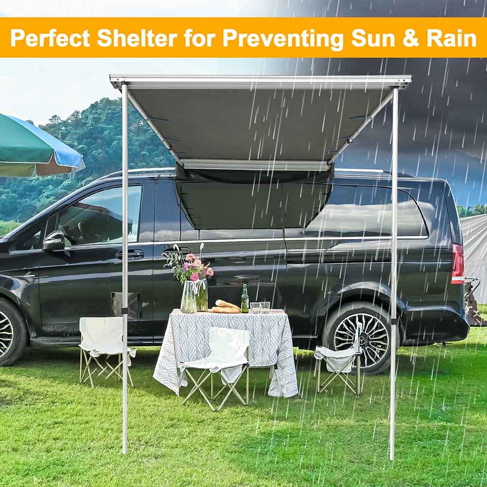 Yescom 4.5'x6' Vehicle Awning Canopy Replacement for Van Car SUV Image