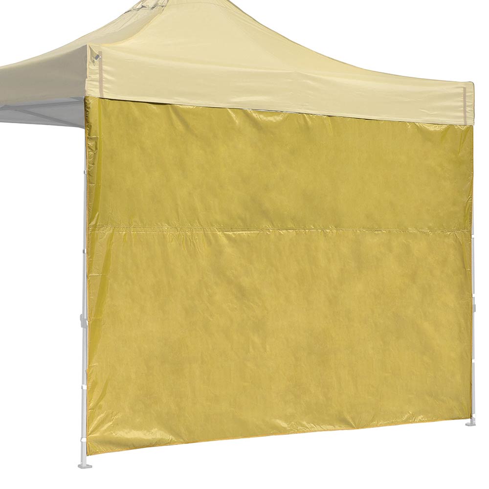 Yescom Sidewall for 10x10 Pop Up Canopies, Mineral Yellow Image