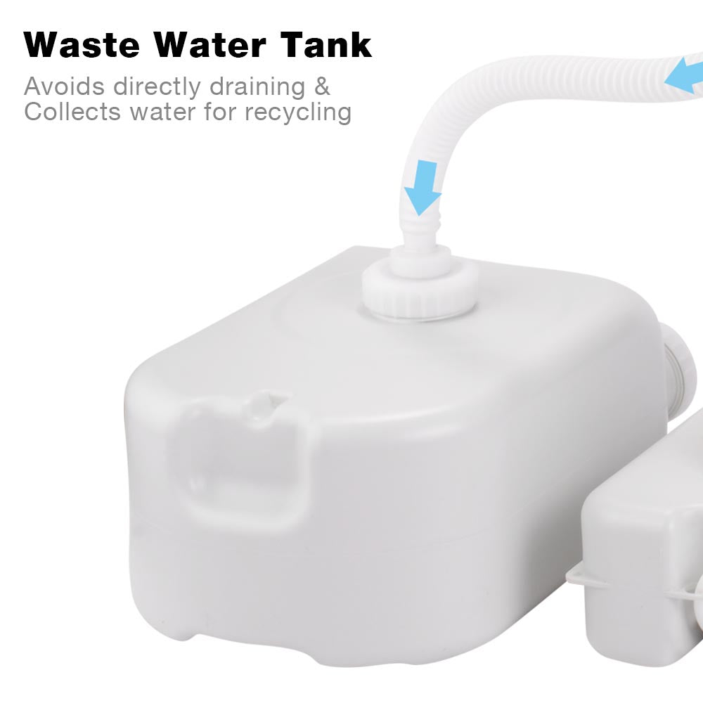 Yescom 4.5Gal Foot Pump Hand Washing Station 6.3Gal Waste Water Tank Image