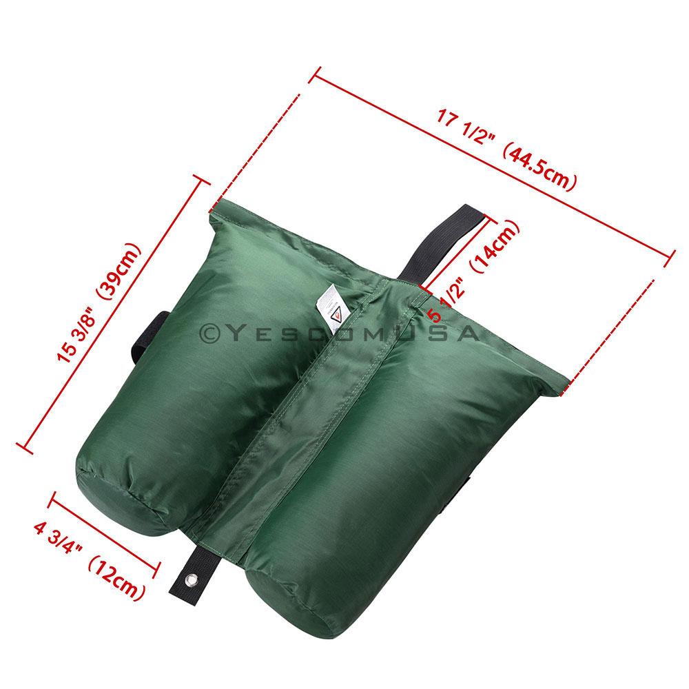 Yescom 4 Pcs Weight Sand Bags w/ Grommet for Outdoor Canopies Tents Image