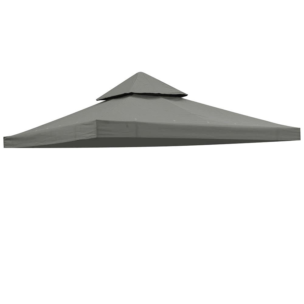 Yescom 10' x 10' Gazebo Canopy Replacement Top Color Optional, Grey Image