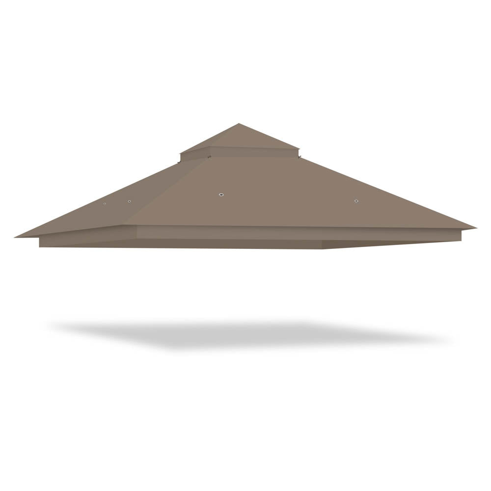Yescom 2-tier Gazebo Replacement for 12x10 Frame, Brown Image