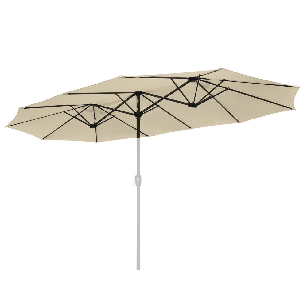 Yescom Umbrella Replacement Canopy 15x9ft 12-Rib Rectangle Yescom Umbrella Replacement Canopy 15x9ft 12-Rib Rectangle