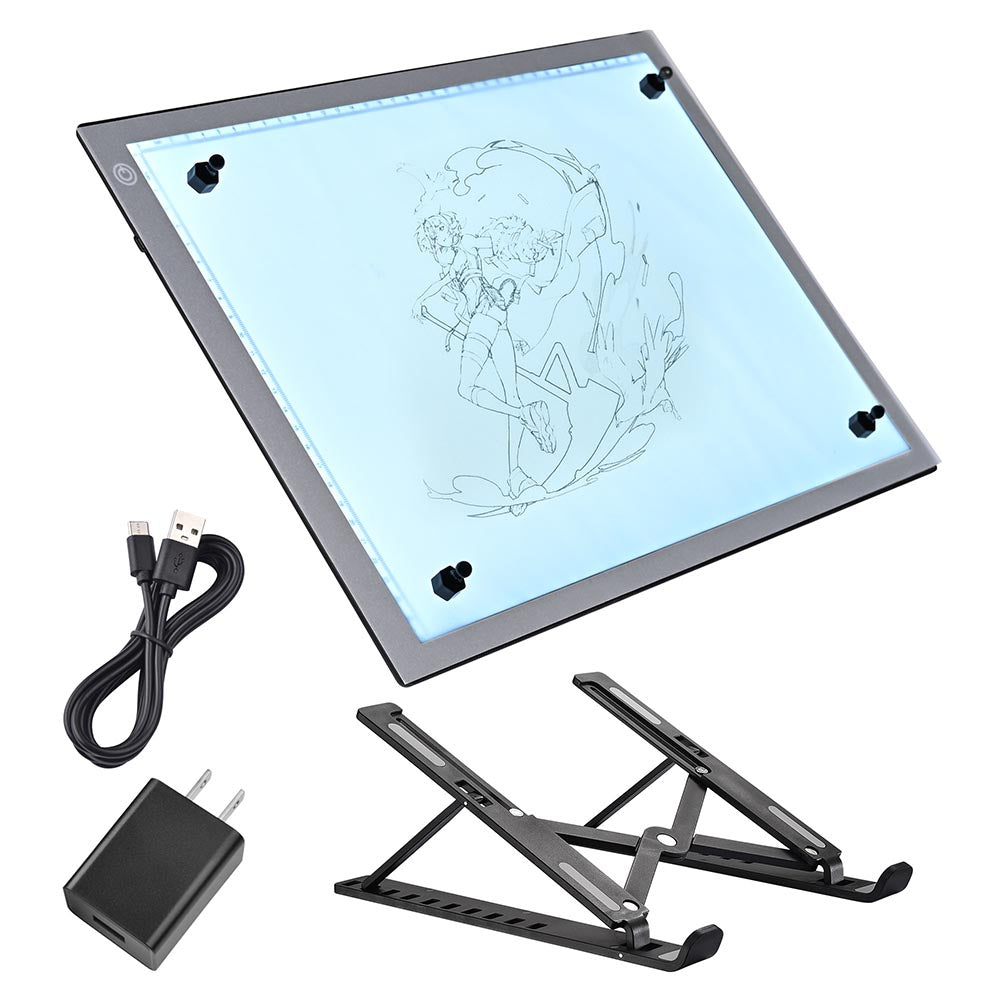 Yescom LED Tracing Stencil Board 19in A3 Adjustable Brightness Image