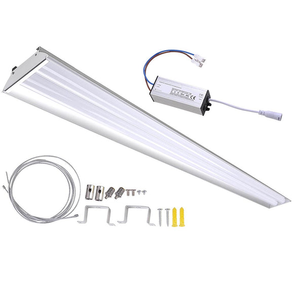 Yescom 40w LED Shop Light Fixture 2-Lamp 4500LM White Image