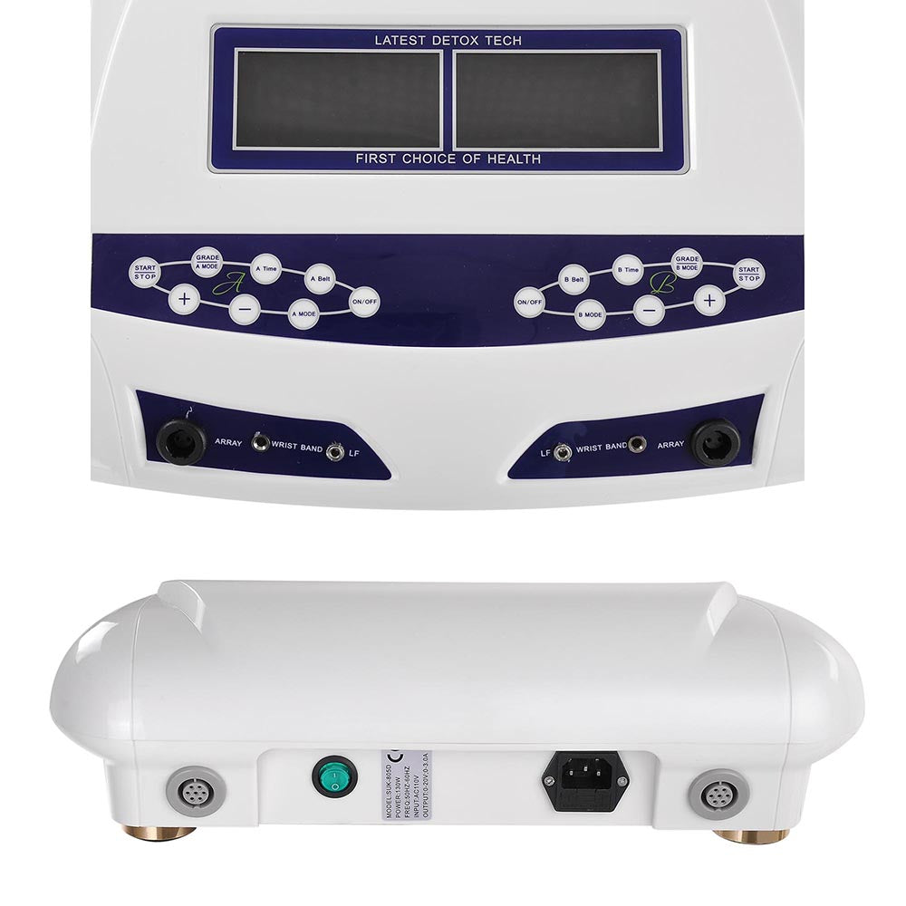 Yescom Ionic Detox Foot Spa Machine 8-Mode LCD Dual System Kit Image