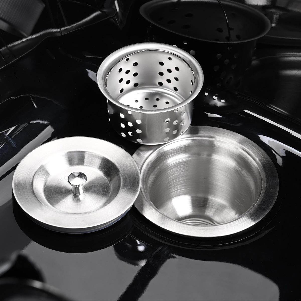Yescom Salon Shampoo Bowl Hair Basin w/ Faucet Neck Rest Hair Trap