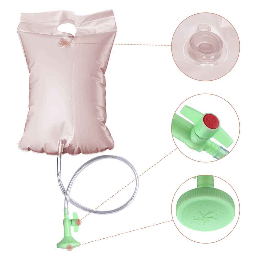 Yescom Inflatable Shampoo Bowls w/Hose Sprayer Water Bag 2ct/Pack Image