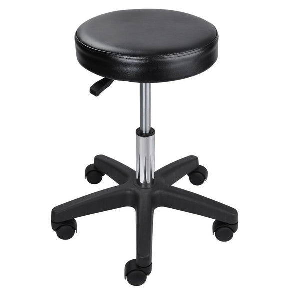 Yescom Multipurpose Hydraulic Salon Stool Chair Black Image
