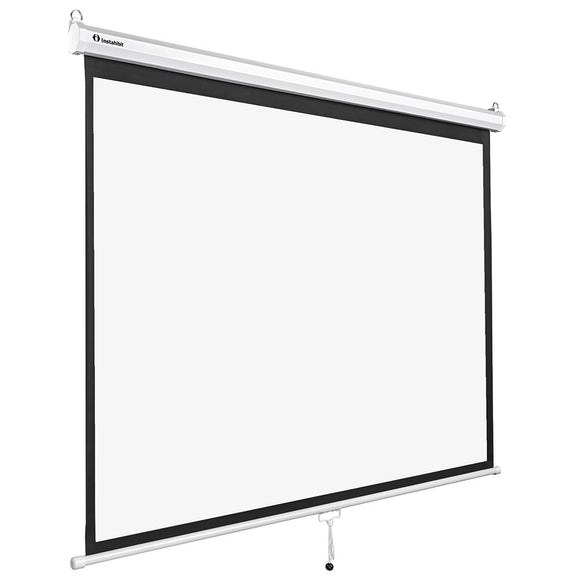 Yescom 4:3 Retractable Manual Projection Screen 72