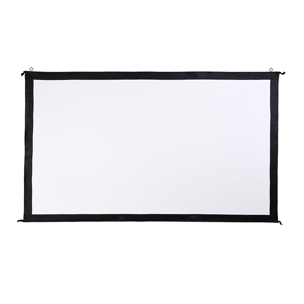 Yescom Outdoor Portable Projection Screen w/ Stand 16:9 100" Image