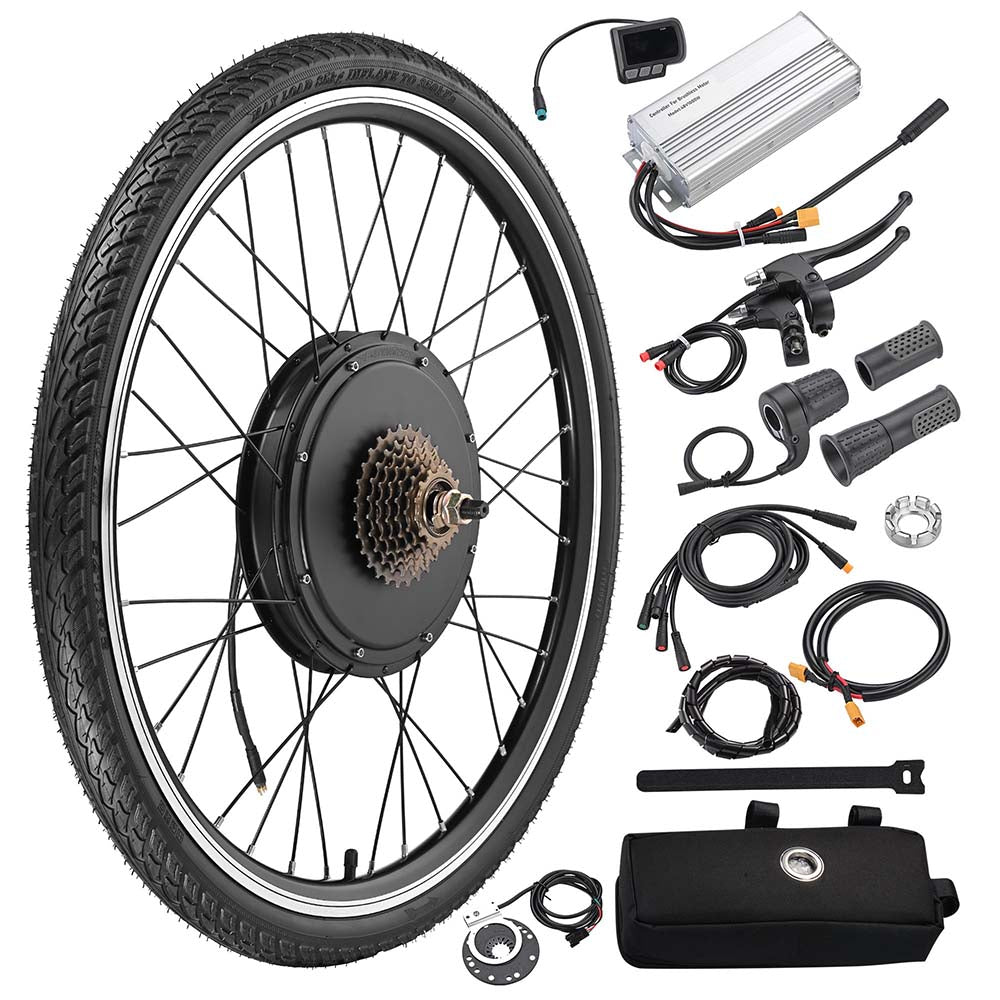 Yescom 26in Rear Electric Bicycle Motor Conversion Kit 48v 1000w Yescom 26in Rear Electric Bicycle Motor Conversion Kit 48v 1000w