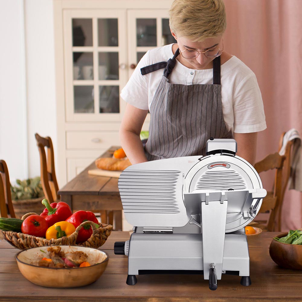 10" Heavy Duty Meat Slicer Professional Food Slicer