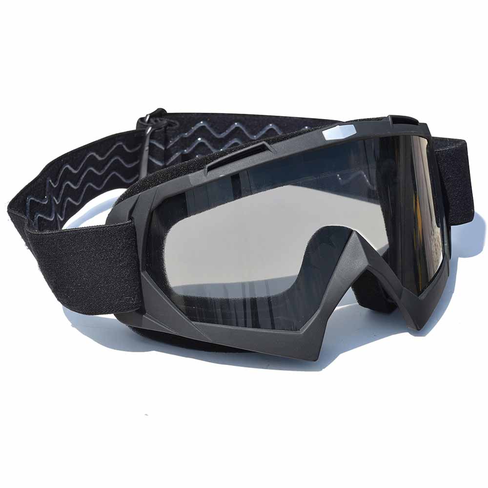 Yescom Dirt Bike Goggles Bendable Motocross ATV Riding Glasses, Gray Image
