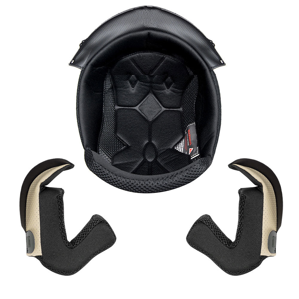 AHR RUN-M Motorcycle Helmet Liner & Cheek Pads Replacement M