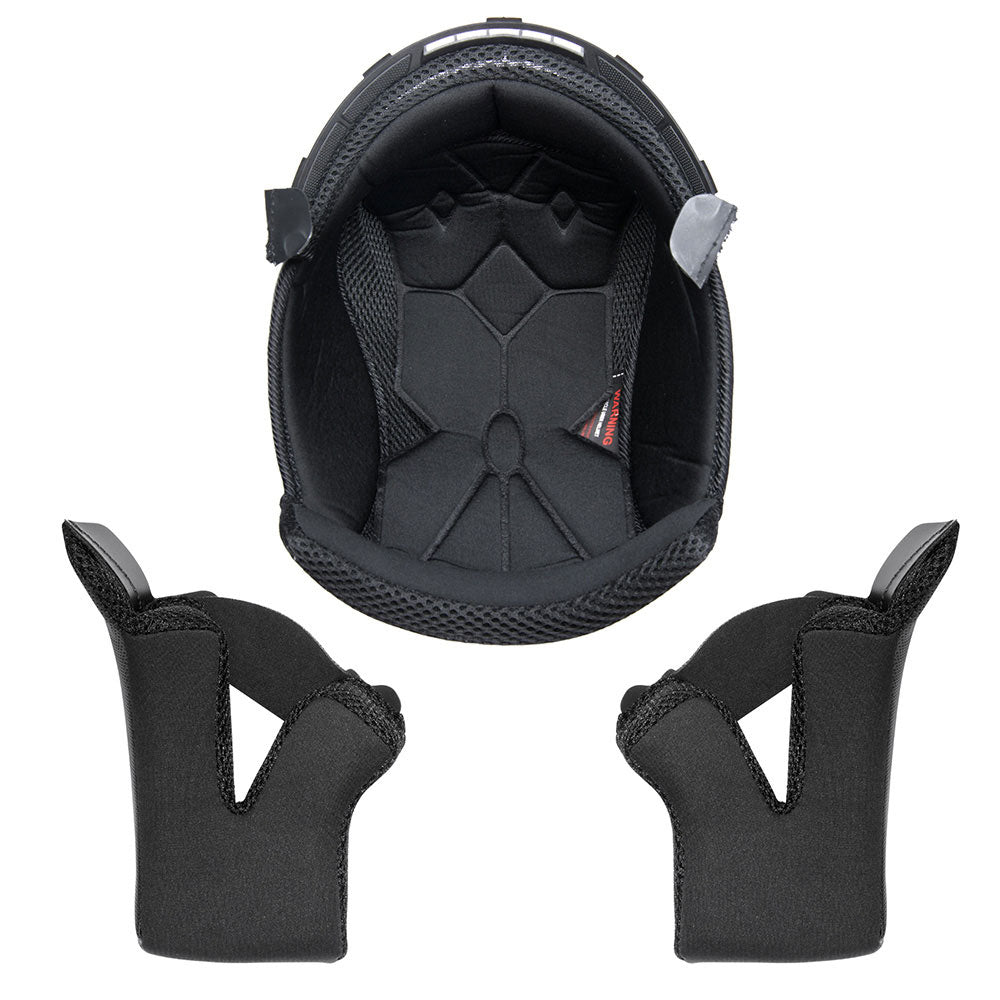 adura bike helmet replacement pads AHR RUN-F Motorcycle Liner & Cheek S(55-56cm) christmas gifts High Quality Exclusive Loungefly Milk Mocha Color:Wind