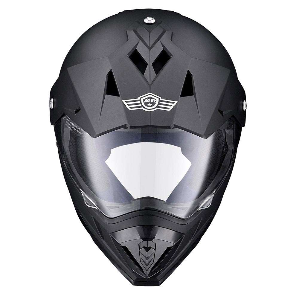 Yescom Offroad Helmet DOT Full Face Dirt Bike Black, XL Image