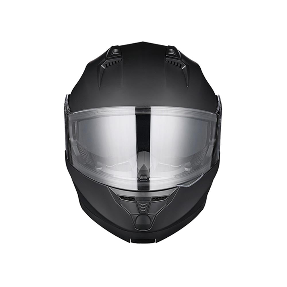 Yescom RUN-M3 Modular Helmet w/ Bluetooth Flip Up DOT Matte Black, L(59-60cm) Image