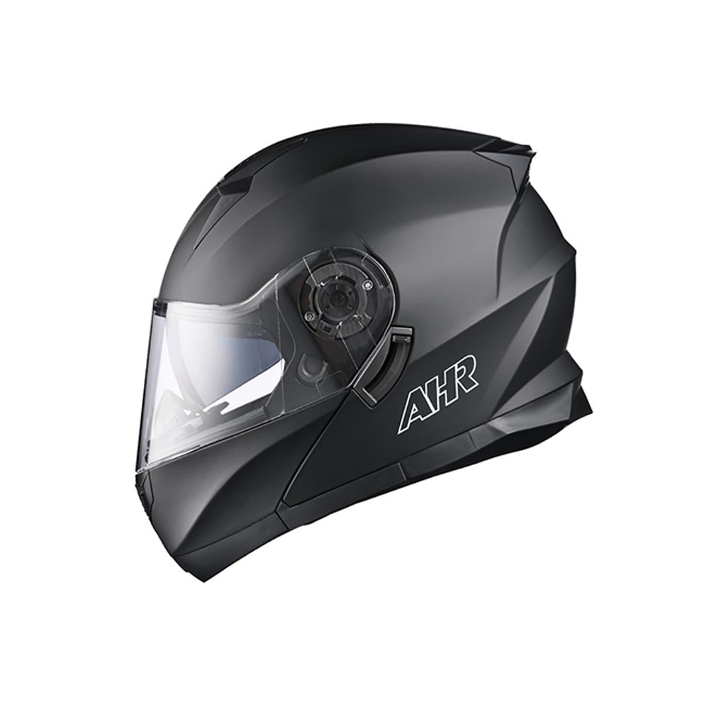 Yescom RUN-M3 Modular Helmet w/ Bluetooth Flip Up DOT Matte Black, S(55-56cm) Image