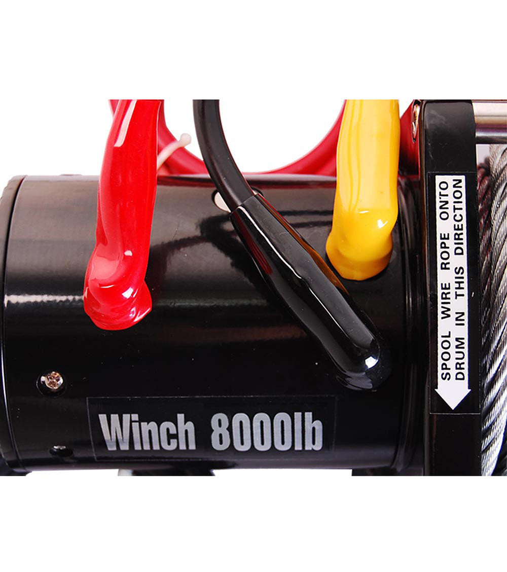 Yescom Electric Winch Recovery Remote Control 8000 12v Image