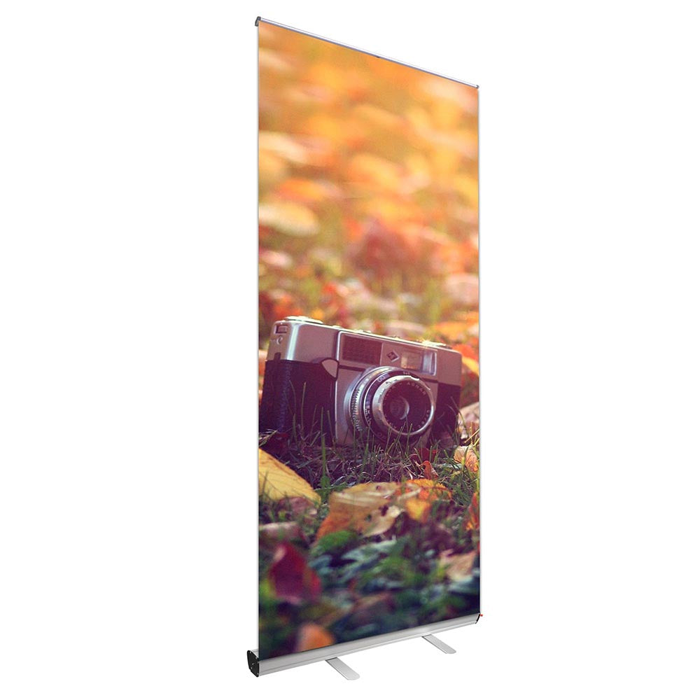 Yescom Aluminum Trade Show Retractable Banner Stand 39.5" x 79" Image