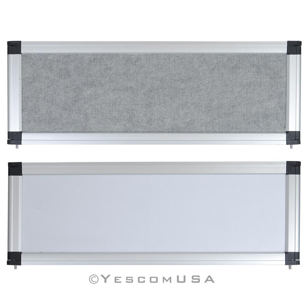 Yescom Trade Show Display Folding Board Header Gray Image
