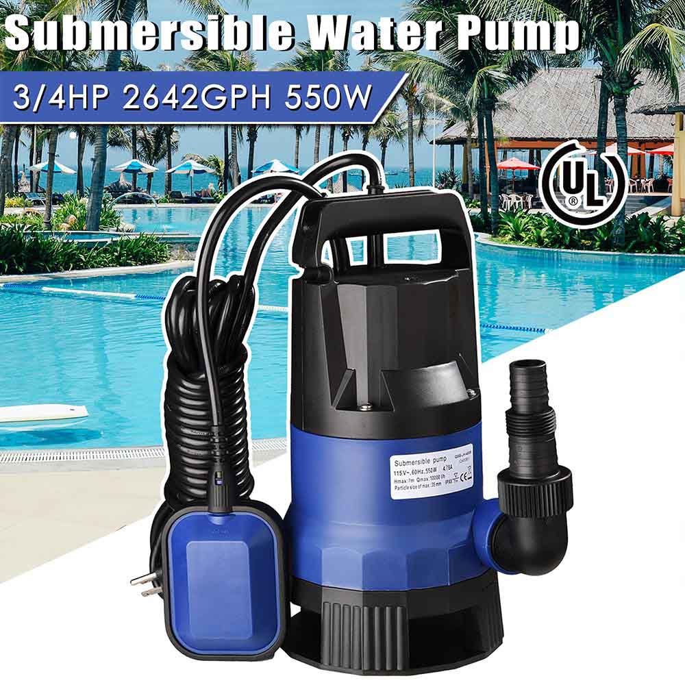 Yescom 550w 3/4 HP Pool Dirty Water Submersible Pump Image