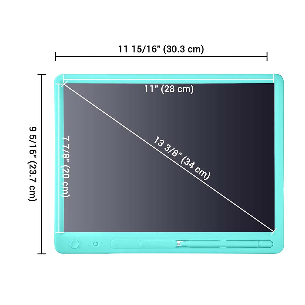 Yescom 15in LCD eWriting Tablet Colorful Screen Electronic Notepad Image