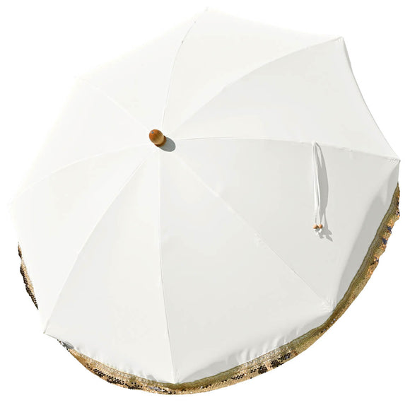 Yescom Jazz Age Fringe Umbrella Canopy 6ft 8-Rib Image