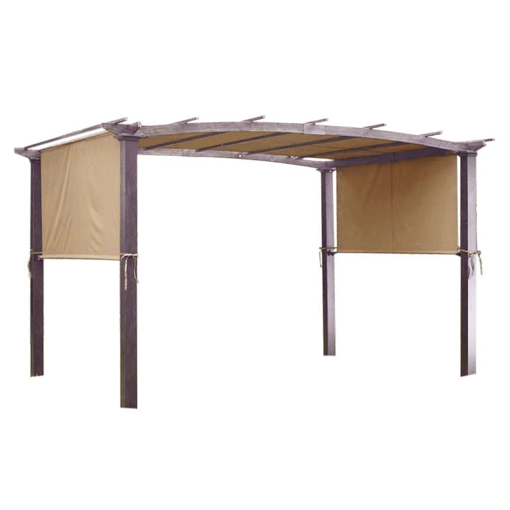 Yescom 17' x 6.7' Canopy Replacement Cover for Pergola, Tan Image