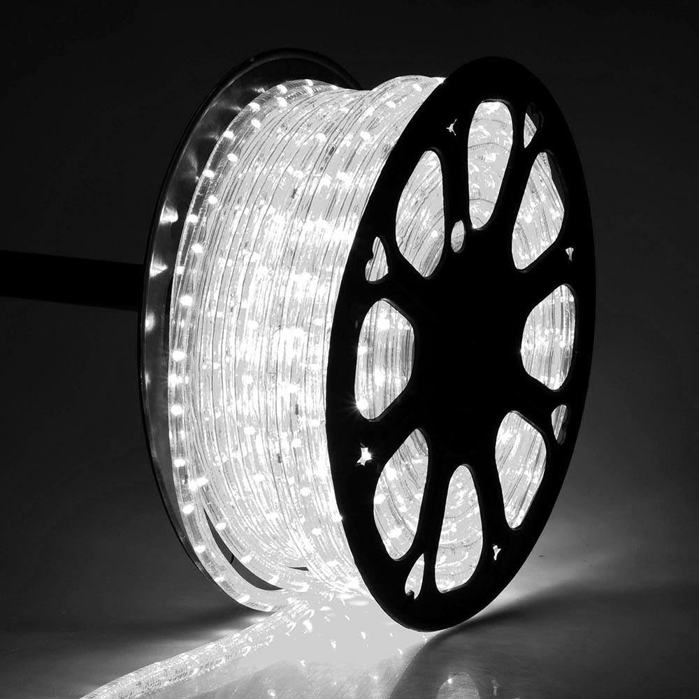 Yescom LED Rope Light Outdoor Waterproof 150ft, Cool White Image