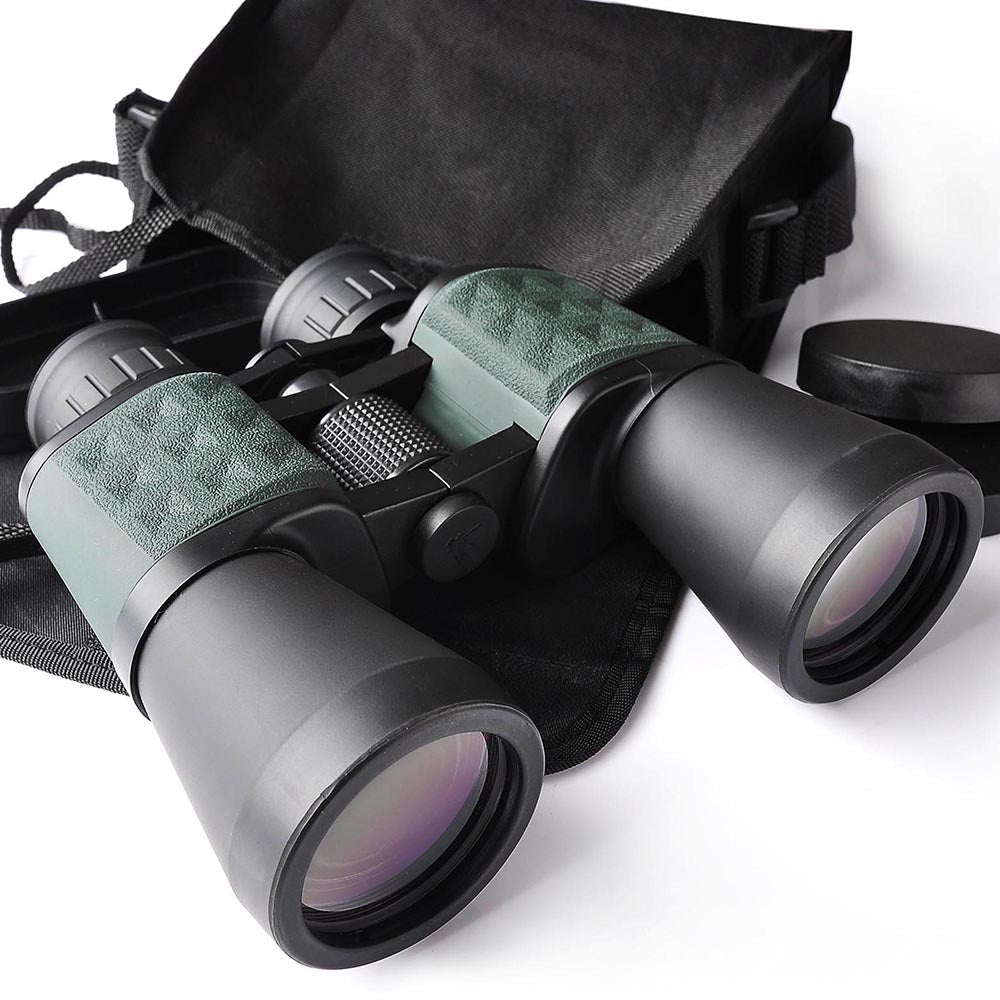 Yescom Travel 50mm 10x Binoculars Wide Angle Green Image