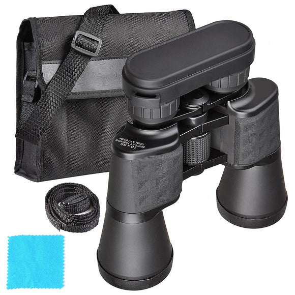 Yescom Hiking 50mm 10x Binoculars Wide Angle Waterproof Black Image