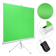 Yescom Retractable Green Screen Chromakey with Stand 6'x6' Image