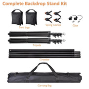 Yescom 10'x 8' 6" Adjustable Photography Background Support Image