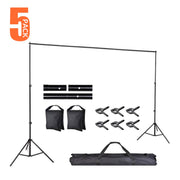 Yescom 10'x7' Adjustable Photography Background Support, 5ct/pack Image