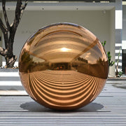 Yescom Inflatable Mirror Balloon with Iridescent, Gold, Silver, Black Options, 60in Gold Image