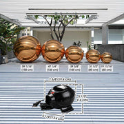 Yescom Set(6) Inflatable Mirror Balloons with Electric Air Pump Image