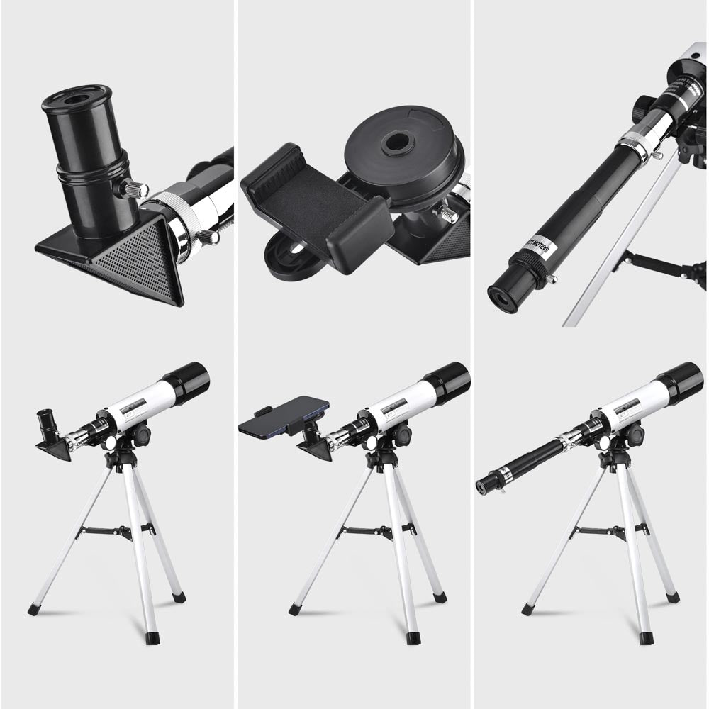 Yescom 50mm Kids Astronomical Refractor Telescope Table Top Image