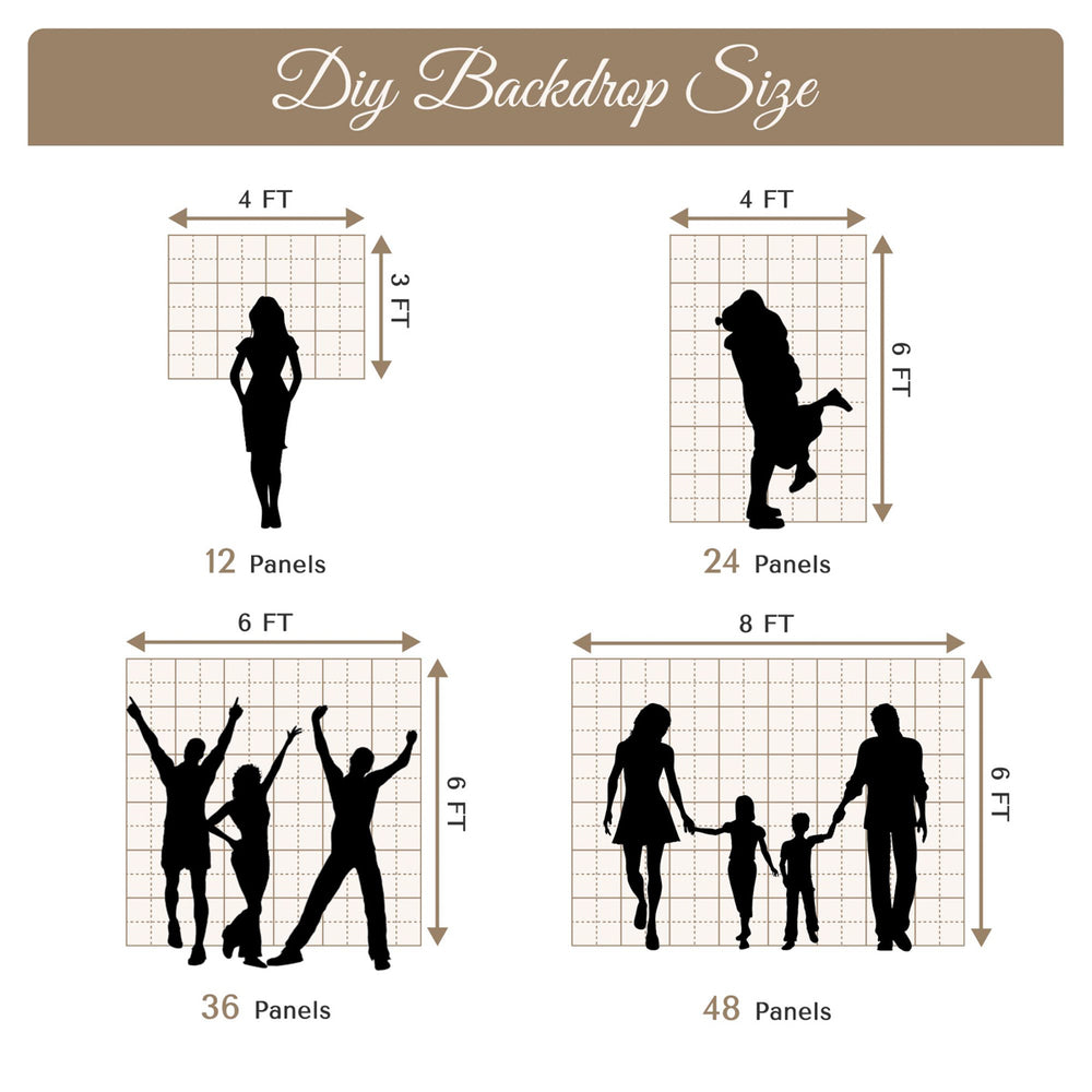 Yescom 10'x7' Sequin Shimmer Wall Backdrop (Tripod Stand Included) Image