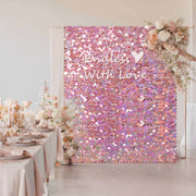 Yescom Scallop Sequin Shimmer Wall Backdrop Color Options Image