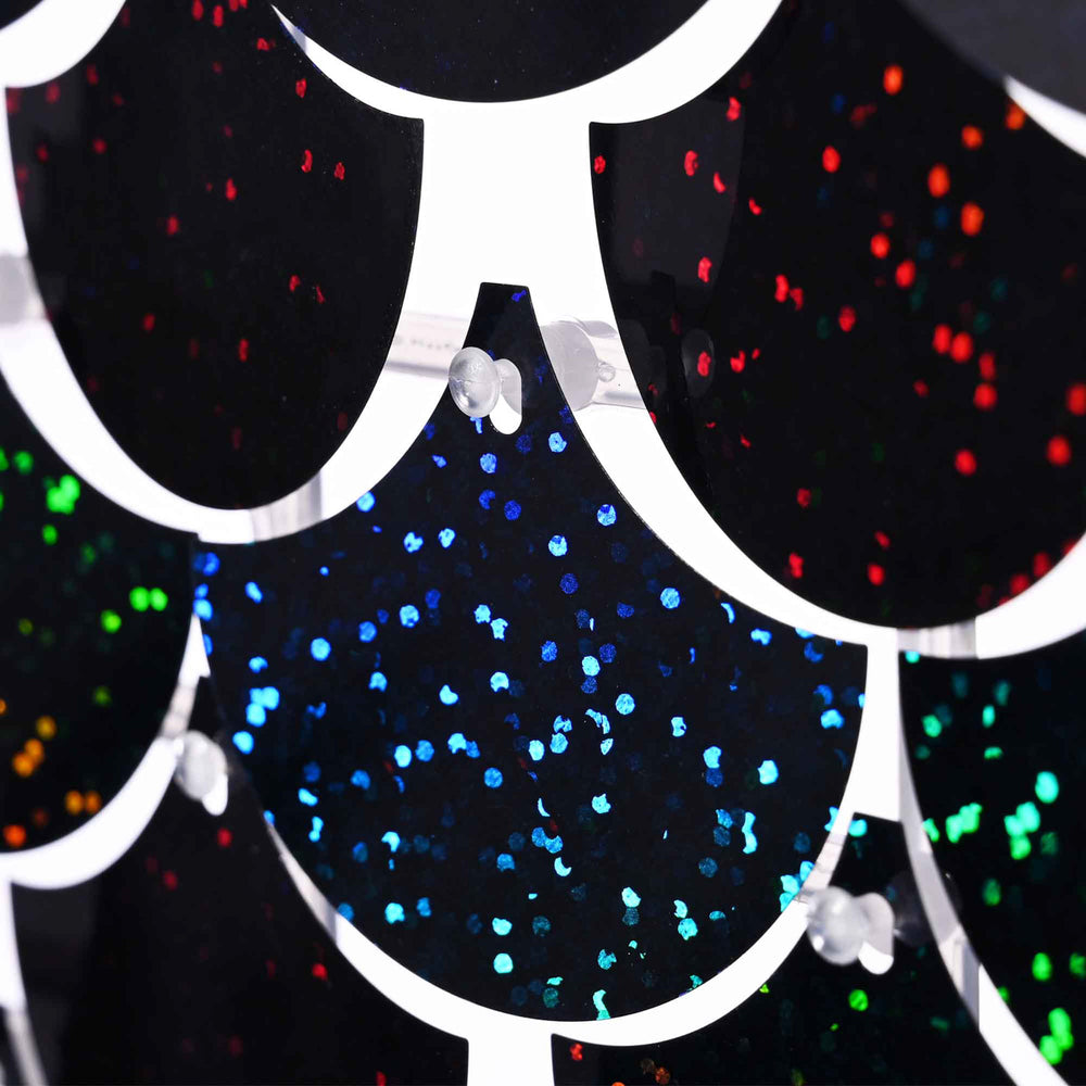 Yescom Scallop Sequin Shimmer Wall Backdrop Color Options Image