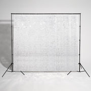 Yescom 10'x8.5' Sequin Shimmer Wall Backdrop (Tripod Stand Included), White Image