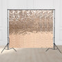 Yescom 10'x8.5' Sequin Shimmer Wall Backdrop (Tripod Stand Included), Champagne Gold Image