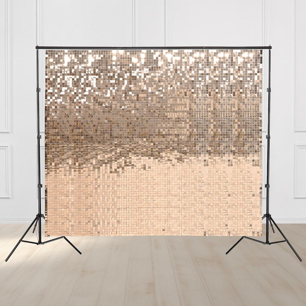 Yescom 10'x8.5' Sequin Shimmer Wall Backdrop (Tripod Stand Included) Image